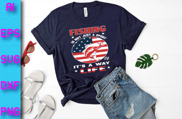 Fishing T-shirt Design: A Professional Embroidery Review