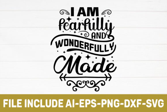 I Am Fearfully and Wonderfully Made. Crafts