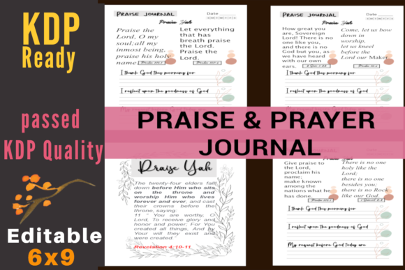 Prayer and Praise Journal for Kdp Interiors