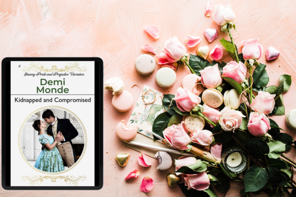 Spring Flower Book Cover Mockup Template for iPad Pro Projects